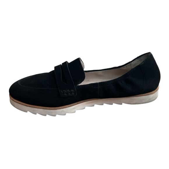 Caslon Rylee Black Suede Penny Loafer - Picture 3 of 6